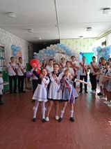 Выступление на празднике Последнего звонка. 