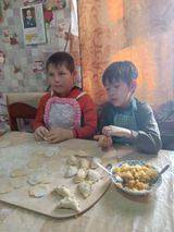 "Вареники к Старому Новому году . Готовим всей семьей. 13.01.24г.