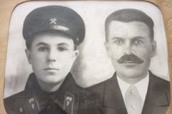 Доброквашин Федор Зиновеевич с сыном